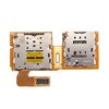 Per Galaxy Tab S2 9.7 / T815 SIM e lettore di schede Micro SD Contact Flex Cable