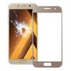 Per Galaxy A5 (2017) / A520 Lente in vetro esterno per schermo frontale (oro)