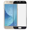 Per Galaxy J3 (2017) / J330 Lente in vetro esterno per schermo frontale (nero)