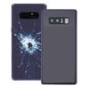 Cover posteriore per Galaxy Note 8 con copriobiettivo fotocamera (grigio)