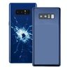 Cover posteriore per Galaxy Note 8 con copriobiettivo fotocamera (blu)