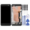 Schermo LCD originale per HTC U Play Digitizer Assemblaggio completo con cornice (nero)