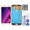 Schermo LCD OLED per Galaxy A7 (2017), A720F, A720F/DS con digitalizzatore Full Assembly (rosa)