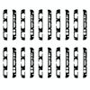 10 adesivi per alloggiamento anteriore per Galaxy Note FE, N935, N935F/DS, N935S, N935K, N935L