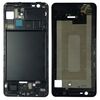 Per Galaxy A7 (2018) / A750 Alloggiamento frontale Cornice per cornice LCD (Nero)