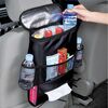 Multifunzione Oxford Impermeabile Coperchio biberon Borsa termica Scatola portaoggetti Appeso Seggiolino auto Organizzatore Borsa mamma (Nero)
