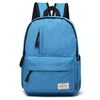 Borsa universale multifunzione per laptop in tela per computer portatile Borsa per studenti Zaino piacevole, misura piccola: 37x26x12cm, Per Macbook da 13,3 pollici e inferiori, Samsung, Lenovo, Sony, DELL Alienware, CHUWI, ASUS, HP (Baby Blue)