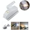 0.3W Cerniera interna universale LED Lampada sensore Armadio 3 LED Luce notturna Lampadina ON / OFF automatica (bianco caldo)