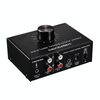 B015 Amplificatore di segnale stereo anteriore Booster Cuffie Amplificatore altoparlante Cuffie Dual-Audio Source
