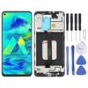 Schermo LCD originale PLS TFT per Galaxy M40 Digitizer Assemblaggio completo con cornice