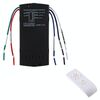 Ventilatore da soffitto universale Lampada Telecomando Kit 85-265 V Timing Interruttore di controllo wireless Ricevitore del trasmettitore della velocità del vento regolata