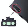 Per Galaxy Note 10 Copriobiettivo fotocamera 10 pezzi (nero)