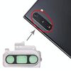 Per Galaxy Note 10 Copriobiettivo fotocamera 10 pezzi (argento)