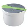 Utensili da cucina Forno a microonde Utensili Rrice Fornello Riscaldamento Pentola a vapore Pentola Riso al vapore Scatola (verde foresta)