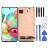 Schermo LCD originale Super AMOLED per Galaxy A71 4G con assemblaggio completo di digitalizzatore (nero)