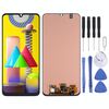 Schermo LCD Super AMOLED per Samsung Galaxy M31 / Galaxy M31 Prime con assemblaggio completo di digitalizzatore (nero)