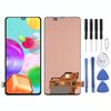Schermo LCD Super AMOLED per Samsung Galaxy A41 con assemblaggio completo di digitalizzatore (nero)