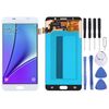 Schermo LCD OLED da 5,5 pollici per Samsung Galaxy Note 5 con assemblaggio completo di digitalizzatore (bianco)