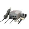 BAKU BA-602D + Stazione di saldatura Set Strumento per saldatura a stagno con doppio display digitale per riparazione di telefoni cellulari, Specifica: spina europea