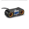 ZNB02 Caricabatteria da auto Dual USB Accendisigari per auto (luce arancione)