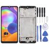 Schermo LCD TFT per Samsung Galaxy A31 / SM-A315 Digitizer Assemblaggio completo con cornice (nero)