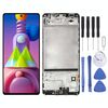 Schermo LCD originale per Samsung Galaxy M51 SM-M515 Digitizer Assemblaggio completo con cornice