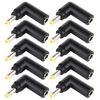 10 PCS 4,5 x 3,0 mm femmina a 4,0 x 1,7 mm maschio connettore adattatore a gomito
