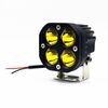 Faretto a LED per motocicletta con luce gialla da 40 W Faro per paraurti anteriore per auto Luce del tetto modificata per fuoristrada