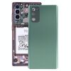 Cover posteriore batteria per Samsung Galaxy Note20 con copriobiettivo fotocamera (verde)
