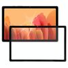Per Samsung Galaxy Tab A7 10.4 2020 SM-T500/T505 Lente in vetro esterno per schermo anteriore (nero)