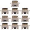 Per Samsung Galaxy M11 SM-M115F Connettore porta di ricarica da 10 pezzi