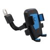Moto elettrico Auto retrovisore Specchietto retrovisore Rotativa Blocco automatico che guida la staffa del telefono cellulare (blu)