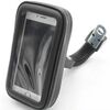Bicicletta da equitazione all'aperto Bicicletta impermeabile Staffa per cellulare, Stile: Moto da 5,5 pollici Nero