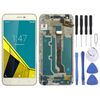 Schermo LCD OEM per Vodafone Smart Ultra 6 VF-995N VF995N digitalizzatore assemblaggio completo con cornice (bianco)