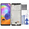 Schermo LCD OLED per Samsung Galaxy A31 SM-A315 (6,33 pollici) con digitalizzatore Assemblaggio completo con cornice (nero)