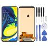 Schermo LCD OLED per Samsung Galaxy A80 SM-A805 con assemblaggio completo di digitalizzatore (6,39 pollici)