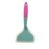2 PCS Silicone antiaderente spatola spatola larga bistecca pizza spatola strumento cucina (blu + rosa)