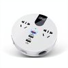 QC3.0 Car 12V 24V a 110V 220V Inverter multifunzione (rotondo bianco)