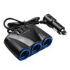12-24V 3.1A 3 porte USB e 3 prese accendisigari per auto Caricabatteria da auto