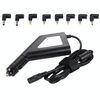 Laptop Notebook Power 90W Caricabatteria da auto universale con 8 alimentatori e 1 porta USB per Samsung, Sony, Asus, Acer, IBM, HP, Lenovo (nero)