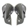 2 pezzi moto universale ABS impugnatura antivento paramani (grigio)