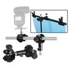 Supporto per staffa con morsetto a clip per fotocamera 2 in 1 C-Type Supporto per treppiede per fotografia all'aperto