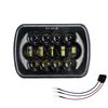 7 pollici (5x7) / (7x6) H4 DC 9V-30V 30000LM 300W 8LEDS Auto Forma quadrata LED Lampade a LED per Jeep Wrangler