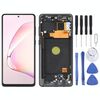 Schermo LCD Super AMOLED originale per Samsung Galaxy Note10 Lite Digitizer Assemblaggio completo con cornice (nero)