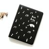 3 PCS PU Face Cartoon Polaroid Photo Album, Specifica: 5 pollici (nero)
