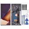 Schermo LCD originale Super AMOLED per Samsung Galaxy Note20 Ultra SM-N986 (versione 5G) digitalizzatore assemblaggio completo con cornice (nero)