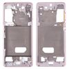 Per Samsung Galaxy S21 Cornice con cornice centrale (rosa)