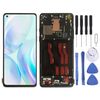 Per OnePlus 8 IN2013 2017 2010 Digitizer Assemblaggio completo con cornice Schermo LCD originale (nero)