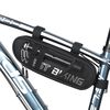 West Bicyking Bicycle Bicyle Bicygle Bag Riflettentective Bag Grande Capacità Borsa da ciclismo Borsa a fascio orizzontale Anti-splashing Borsa per auto da strada, Dimensioni: 1.3L (nero)