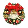 Decorazione natalizia ghirlanda ghirlanda porta rattan appeso, specifica: confezione regalo doppia campana